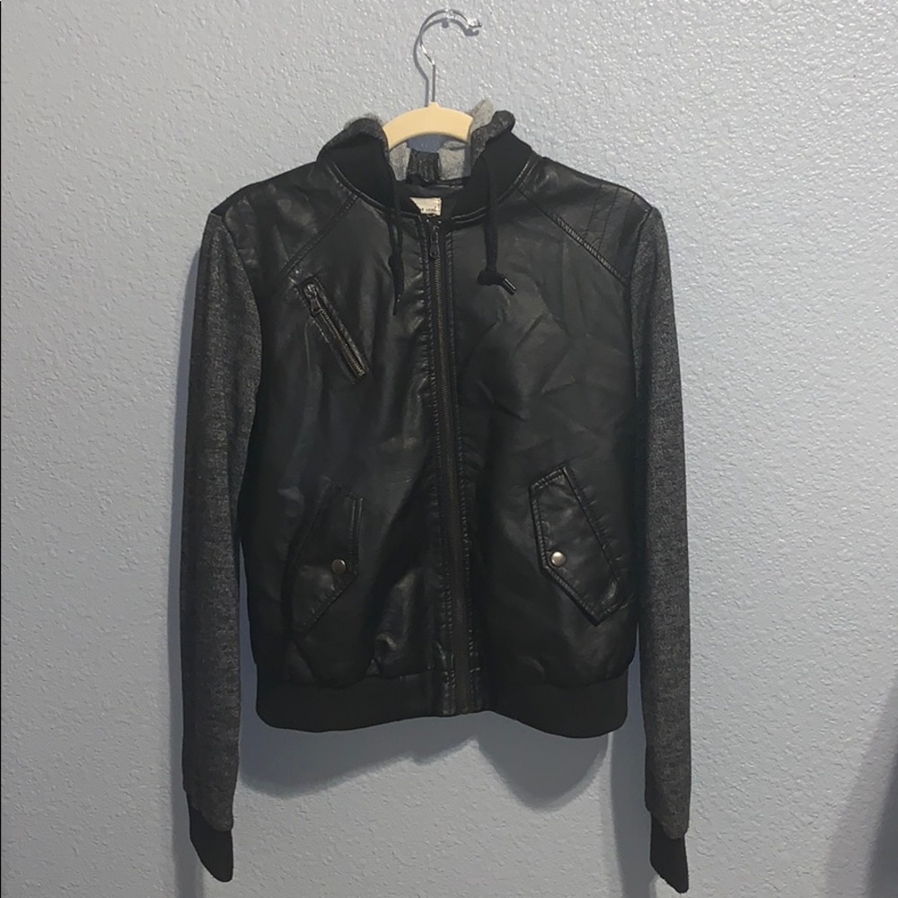 leather jacket
